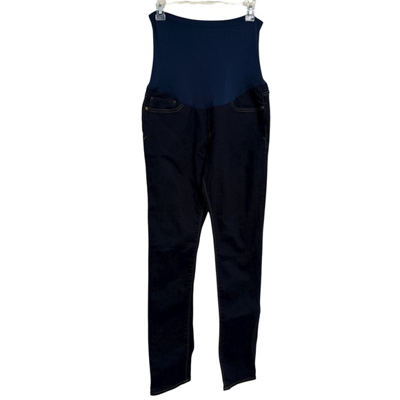 A Pea in the Pod Denim - A Pea in the Pod 32 LG  !IT Maternity Jeans Straight Leg Secret Fit Belly